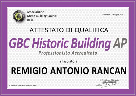 preassessment certificazione gbc|Transcripts & Credentials .